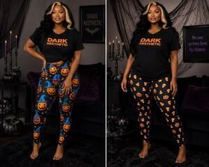 Dark Aesthetic® Halloween Lounge Set